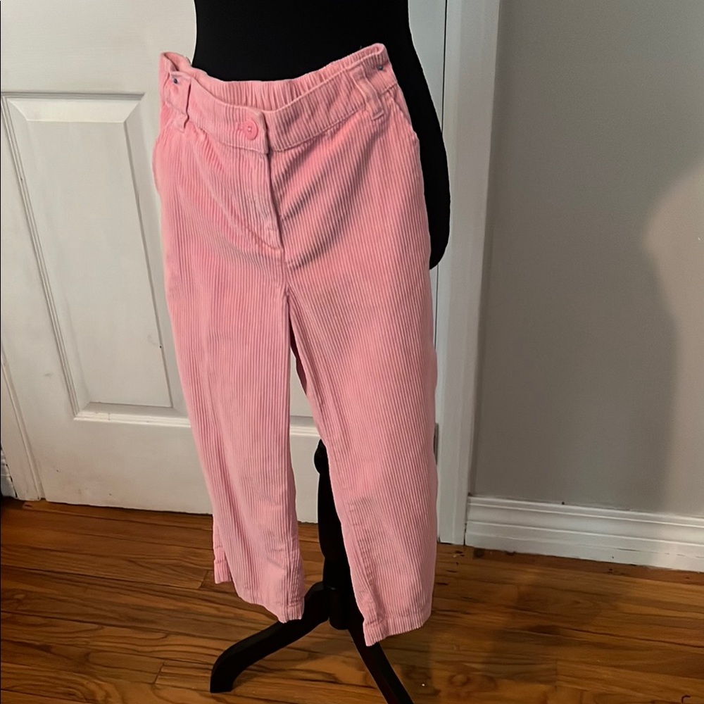 Crewcuts Pink Corduroy Trousers
